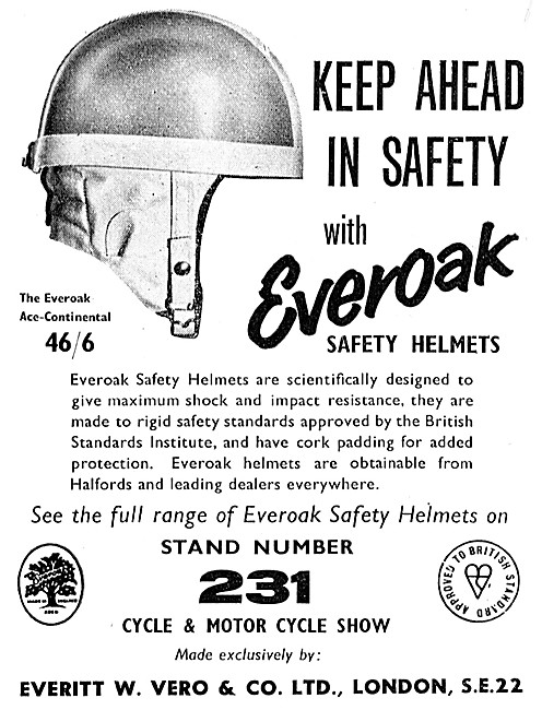 Everoak Ace-Continental Pudding Basin Helmets                    
