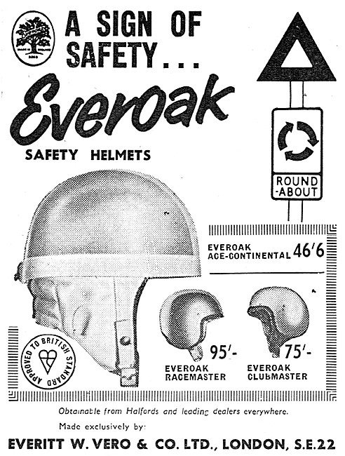 Everoak Racemaster Helmet 1963                                   