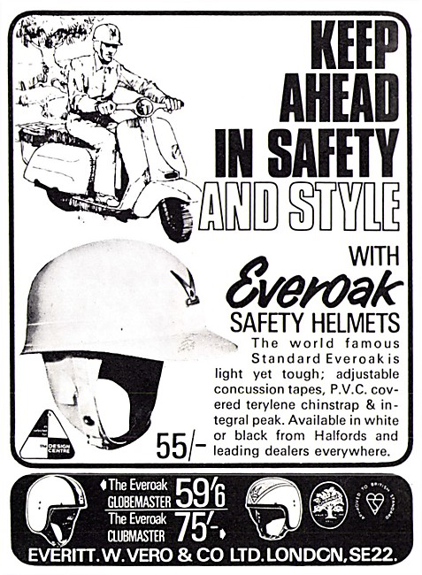 Everoak Clubmaster Crash Helmet                                  