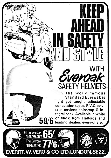 Everoak Globemaster Helmets 1968 Pattern                         