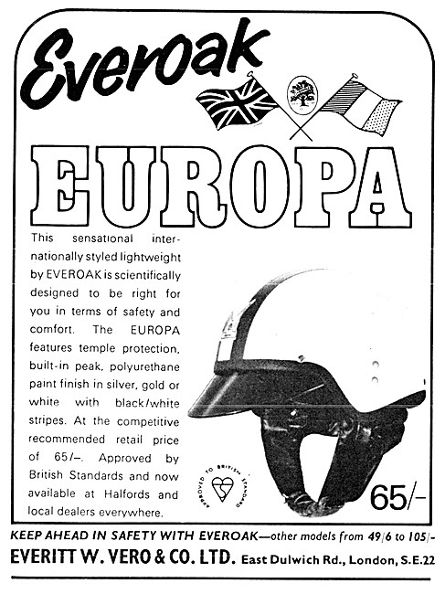 Everoak Europa Crash Helmet                                      