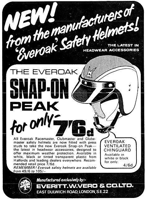 Everoak Snap-On Helmet Peak                                      