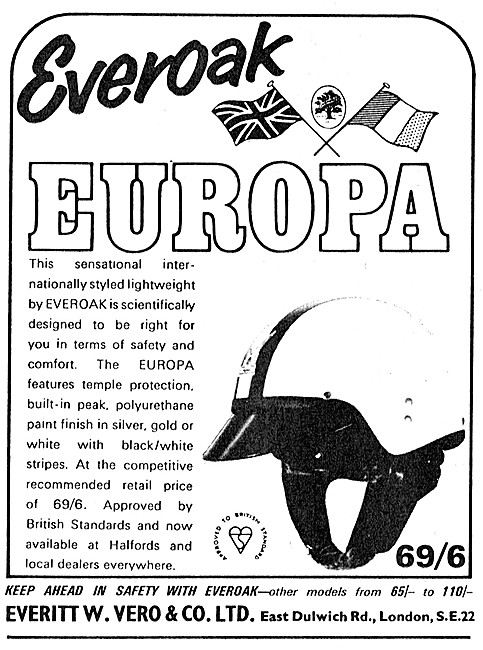 Everoak Europa Motorcycle Helmet                                 