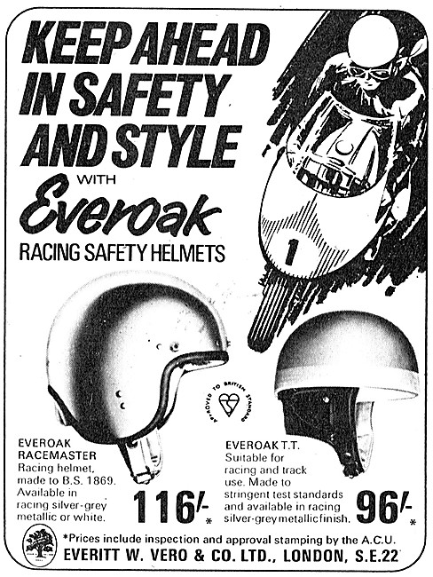 Everoak T.T. Helmet - Everoak Racemaster Helmet                  