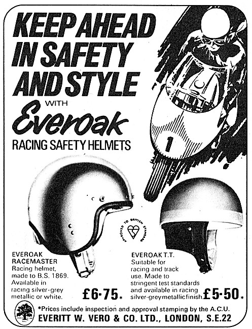 Everoak Racemaster Crash Helmet                                  