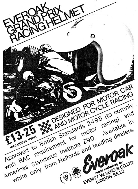 Everoak Grand Prix Motorcycle Racing Helmet                      