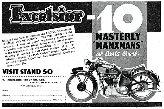 1938 Excelsior Manxman                                           