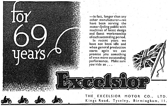 Excelsior Motorcycles                                            