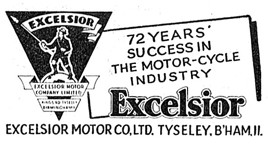 Excelsior Motor Cycles 1946                                      