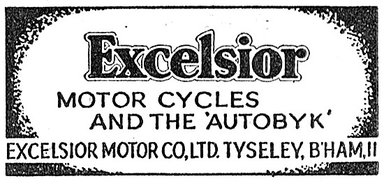 Excelsior Motor Cycles                                           