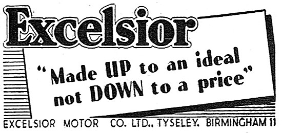 Excelsior Motore Cycles 1951                                     