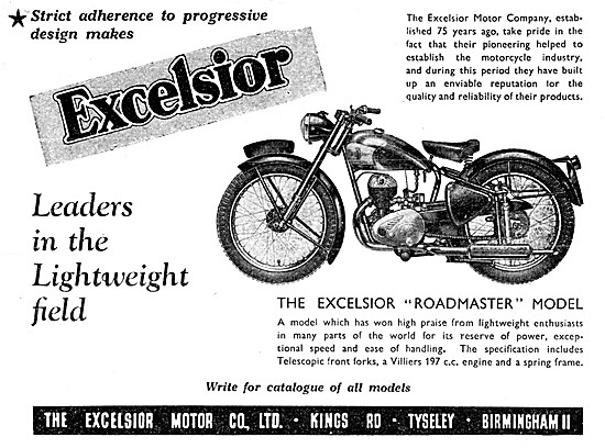 Excelsior Roadmaster 197 cc                                      
