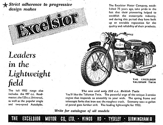 Excelsior Talisman Twin 250 cc                                   