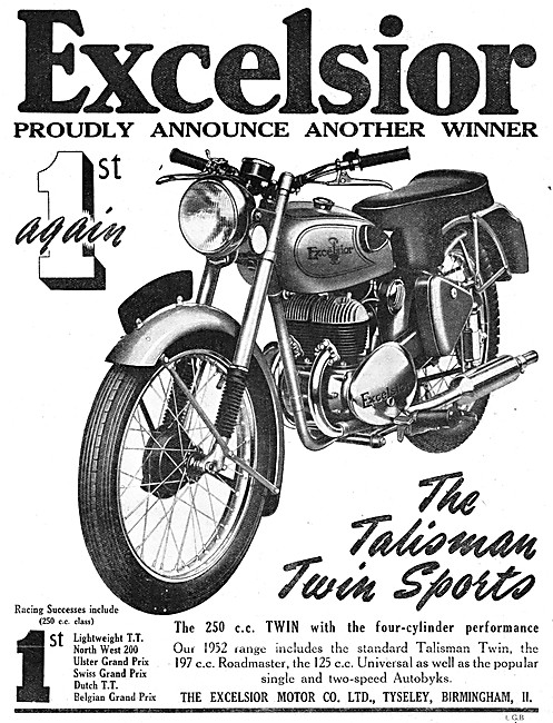 Excelsior Talisman Twin Sports 250 cc                            
