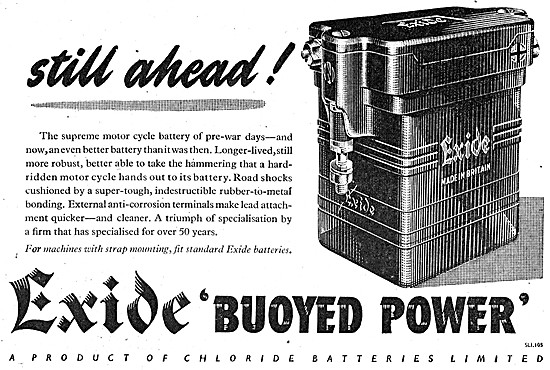 Exide Motor Cycle Batteries - Exide Buoyed Power Batteries       