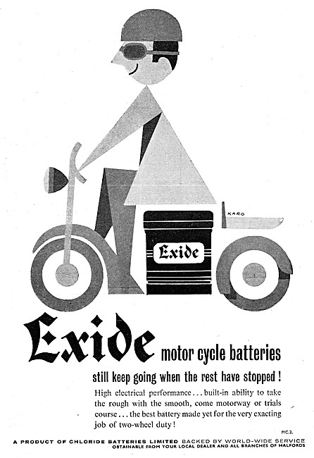 Exide Batteries For Motor Cycles & Scooters                      