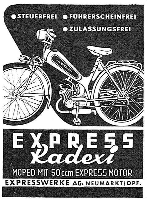 Expresswerke Radexi Moped                                        