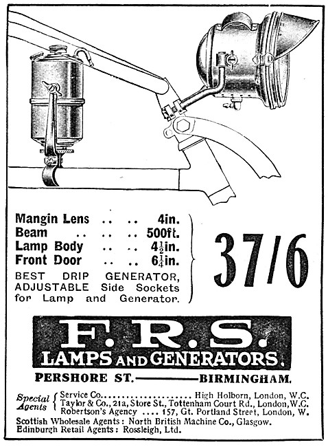 FRS Motorcycle Lamps & Generators - F.R.S.Lamps                  
