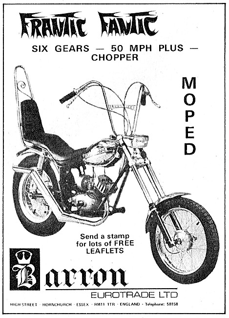 Fantic Chopper Mopeds                                            