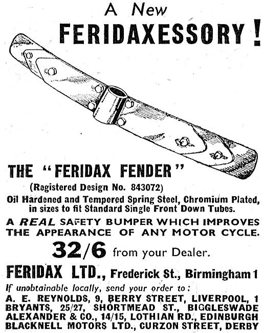 Feridax Motorcycle Fender                                        