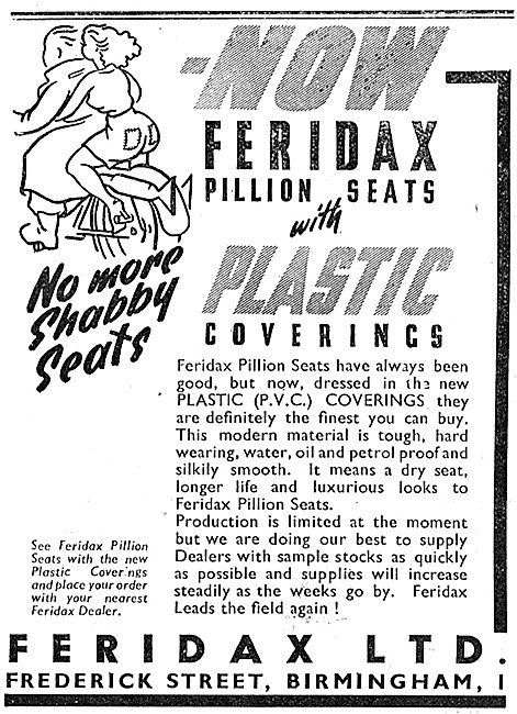 Feridax Seat Coverings                                           