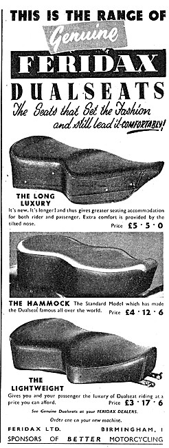 Feridax Range Of Dual Seats 1952 Styles                          