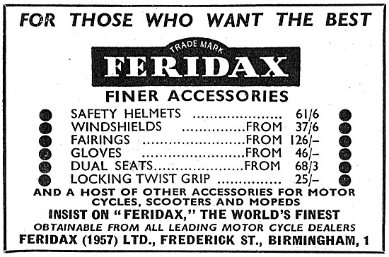 Feridax Motorcycle Accessories                                   