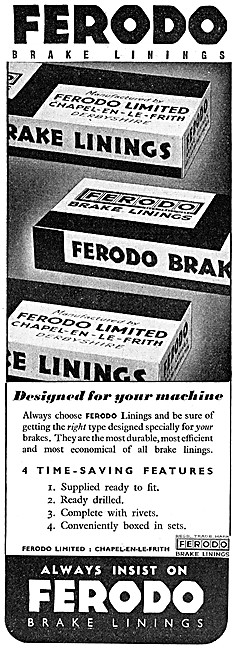 Ferodo Brake Linings - Ferodo Clutch Linings                     
