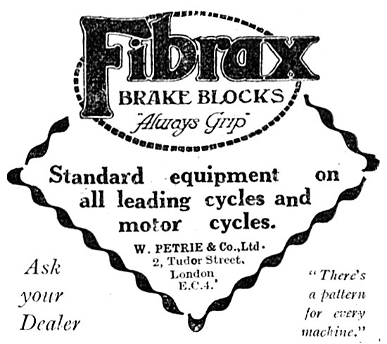 Fibrax Motor Cycle Brake Blocks                                  