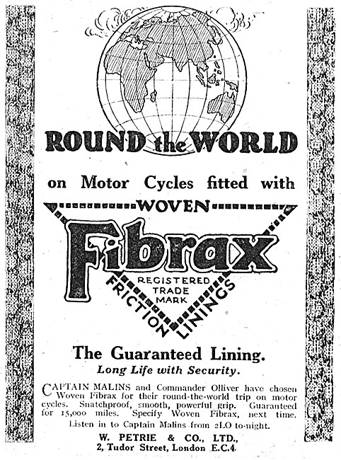 Fibrax Woven Friction Linings                                    