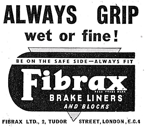 Fibrax Brake Liners & Blocks                                     