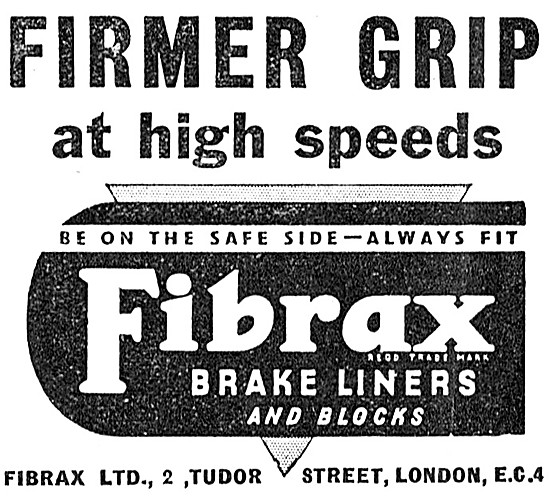 Fibrax Brake Linings & Brake Blocks                              