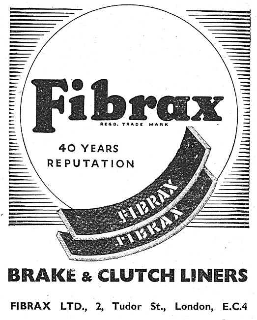 Fibrax Brake Linings - Fibrax Clutch Linings                     