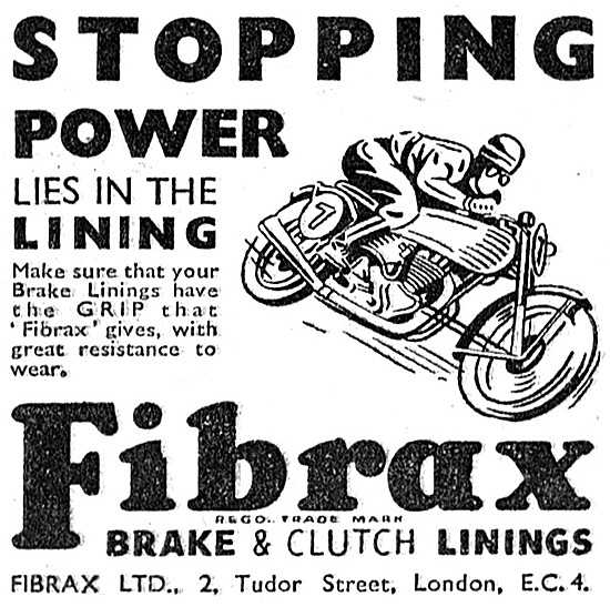 Fibrax Brake And Clutch Linings                                  
