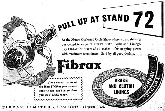 Fibrax Brake Linings - Fibrax Motorcycle Clutch Linings          