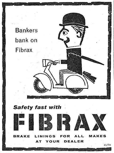 Fibrax Motor Cycle Brake Linings                                 