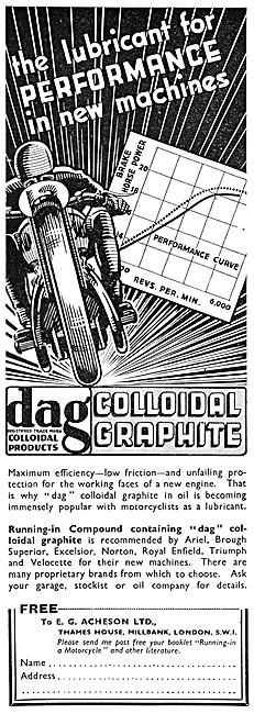 Filtrate Colloidal Graphite Oils - DAG Running-In Compound       