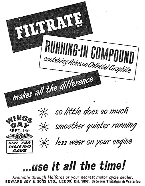 Filtrate Colloidal Graphite Running-In Compound 1957             