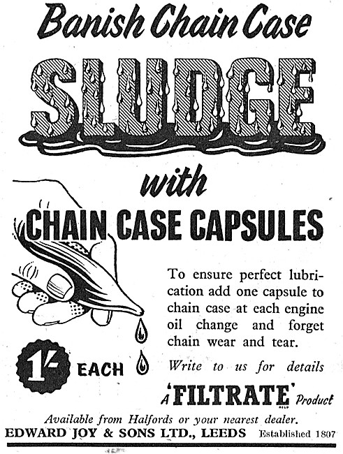 Filtrate Motorcycle Anti-Sludge Chain Case Capsules              