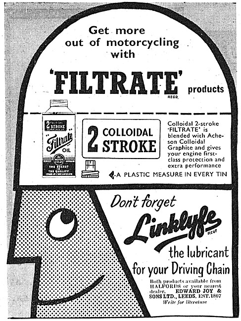 Filtrate Two-Stroke Oil - Linklyfe Chain Lubricant               