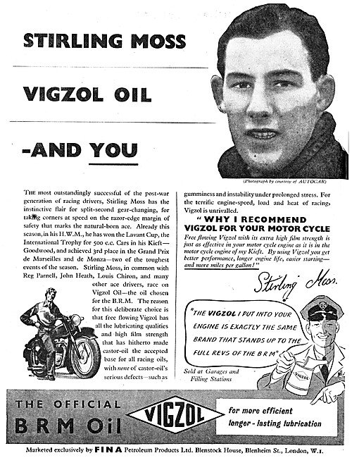Fina Vigzol Oil                                                  