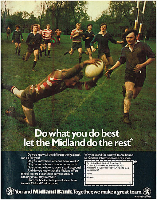 Midland Bank Finance 1979 Advert                                 