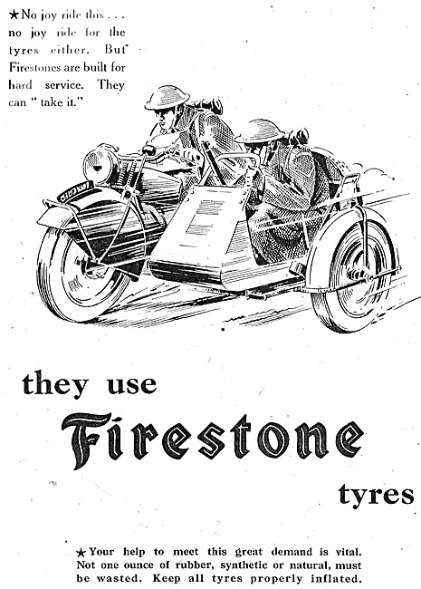 Firestone Motor Cycle Tyres                                      