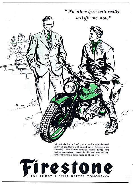 Firestone Motor Cycle Tyres                                      
