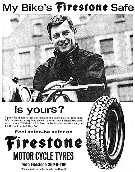 Firestone SUP-R-TUF Motor Cycle Tyres                            