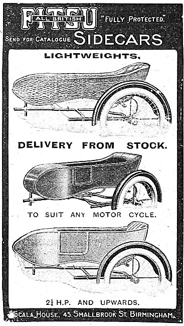 1915 Fitsu Sidecars                                              