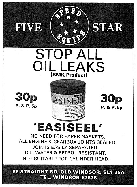 Five Star BMK Easiseel Oil leak Preventer                        