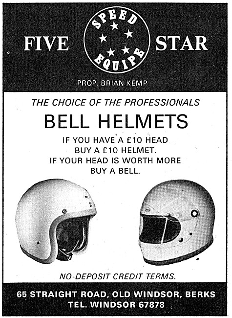 Five Star Motorcycle Parts & Accessories- Bell Helmets           