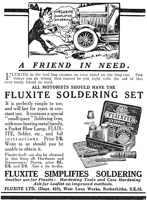 Fluxite Solder & Soldering Sets                                  