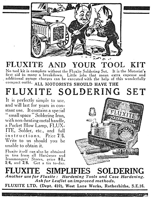 Fluxite Soldering Sets                                           